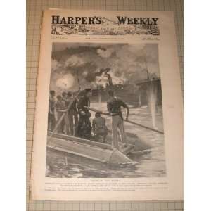  1898 Harpers Weekly Spanish American War   Frederic 