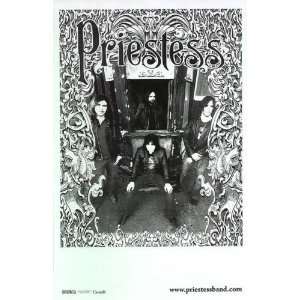 Priestess Original Rock Concert Promo Tour Poster