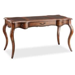  Writing Desk with 3 Drawers Wood/Faux Furniture & Decor