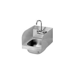 Krowne HS 30   Space Saver Hand Sink w/ Splash Mount Gooseneck Faucet