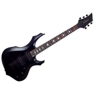  Hameln Edge Guitar with Gloss Black Finish Musical 