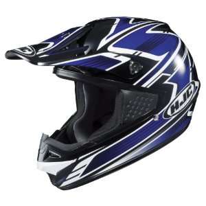  HJC CS MX Thrust Motocross Helmet MC 2 Blue Small S 184 