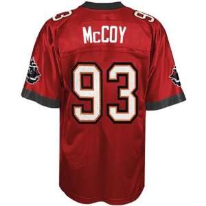 Tampa Bay Buccaneers #93 Mccoy Red Jerseys Authentic Football Jersey 
