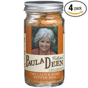 Paula Deen Collection The Lady & Sons Pepper Mix, 2.83 Ounce Jars 