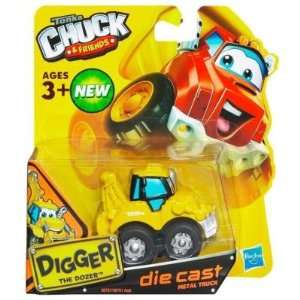 Tonka Chuck & Friends   Digger The Dozer Truck   Die Cast Metal Truck 