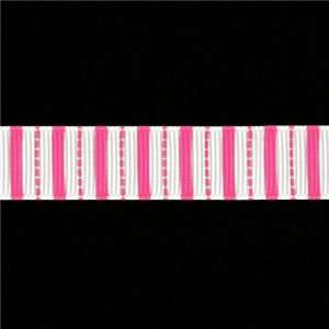   Grosgrain Ribbon Stripes Hot Pink By The Yard Arts, Crafts & Sewing