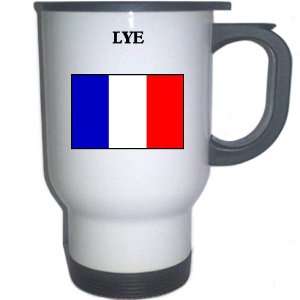  France   LYE White Stainless Steel Mug 