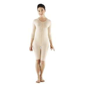  Full Body Above Knee Compression Garment with Surgical Bra 