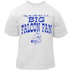 Air Force Falcons Infant White Big Fan T shirt  Sports 