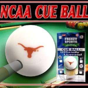   Longhorns Officially Licensed Billiards Cue Ball