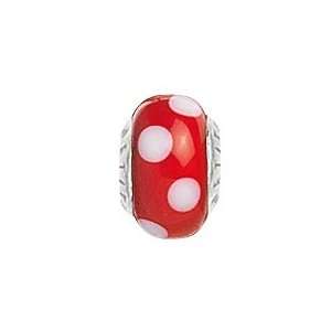 Lovelinks® by Aagaard Petites Sterling White Spots and Red Colored 