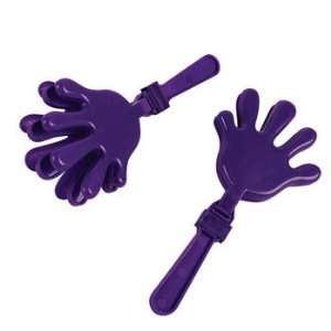  Personalized Purple Hand Clappers   Novelty Toys & Noisemakers 