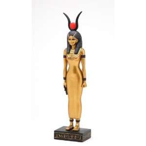  Isis Egyptian goddess Figurine Cold Cast Resin Statue 