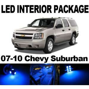   07 10 BLUE 6x SMD LED Interior Bulb Package Combo Deal Automotive
