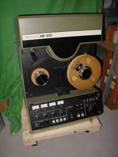 HITACHI 1 inch C Video Tape Recorder Player Pro HR 200  
