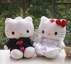   wedding dress couple kitty Stuffed Plush Doll Soft Toy marry gift
