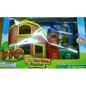  Big Red Barn Play Set, Opens up for Storage and Fun Action 
