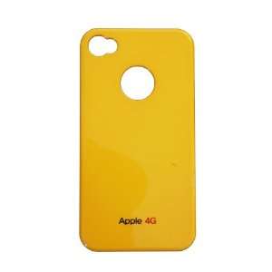  Deluxe Slim Fit case for iPhone 4/4S (Yellow) Cell Phones 