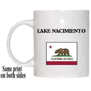  US State Flag   LAKE NACIMIENTO, California (CA) Mug 