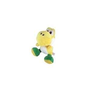  Nintendo Super Mario Bros. Wii Yellow Yoshi 7 Plush Doll 