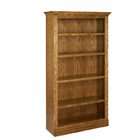 Wood Designs 72 Solid Oak Britania Bookcase by A & E Wood 