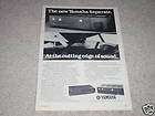 Yamaha A 1 Amplifier,T 1 Tuner Ad, 1978,article,R​ARE