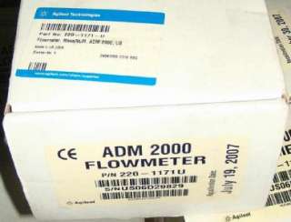 Agilent 220 1171E 220 1171U ADM2000 Flowmeter NEW  