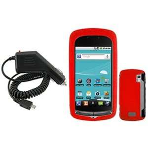  iNcido Brand LG Genesis US760 Combo Rubber Red Protective 