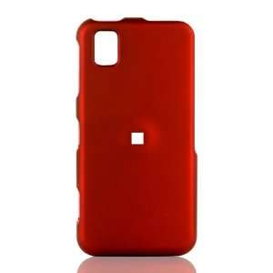   Phone Shell for Samsung R810 Finesse   Red Cell Phones & Accessories