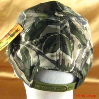 NWT HUNTING HUNTER CAMOUFLAGE 100% COTTON HAT CAP M   L  