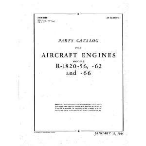  Cyclone Aircraft Engine Parts Manual Wright R 1820 Cyclone 9 Books