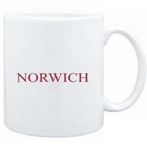  Mug White  Norwich  Usa Cities