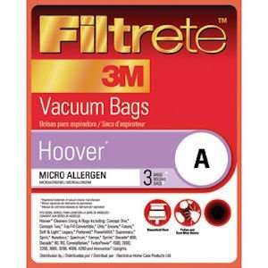 Hoover Type A Vacuum Bags by 3M Filtrete
