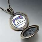 Pugster Turtle Doves Photo Storybook Pendant Necklace