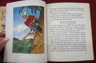   hardcover book shown the bedtime story books the adventures of reddy