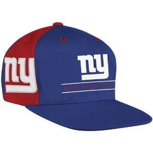 Reebok New York Giants Royal Blue Red Duality Snapback Adjustable Hat 