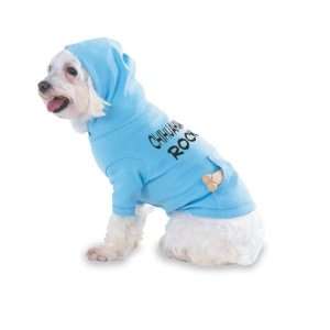  Chihuahuas Rock Hooded (Hoody) T Shirt with pocket for 