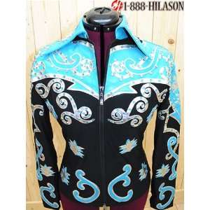 Hilason Horsemanship Showmanship Jacket Shirt Rail Sz L  