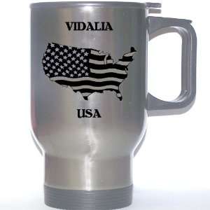  US Flag   Vidalia, Georgia (GA) Stainless Steel Mug 