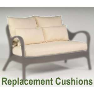  WhiteCraft Bali Wicker Love Seat Replacement Cushions 