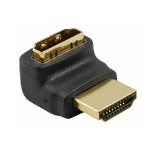  HDMI Male to Female L type Adapter Gold Plate Electronics