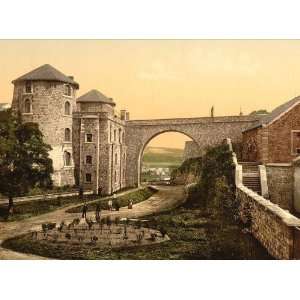   Poster   Chateau des Comtes Namur Belgium 24 X 18 