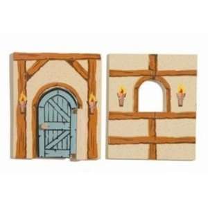  EDIX   Medieval Village   Barn Walls Pack by Papo Toys 