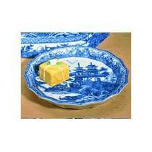 MOTTAHEDEH BLUE CANTON CANDY DISH set of 2  