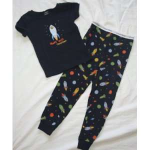  Calvin Klein Toddler Boys 2 Piece Pajama Set   Size 4T 