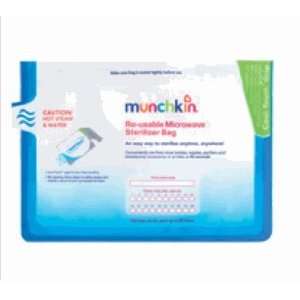  Munchkin Six Steam Guard Microwave Sterilizer Bags Baby