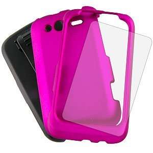   Case & Holster for HTC Wildfire S (T Mobile USA), Magenta Electronics