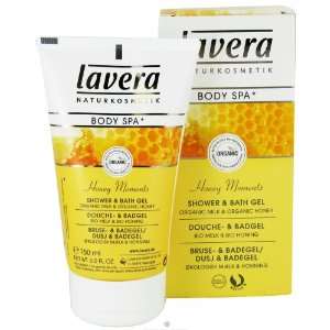  Lavera   Body Spa Organic Shower & Bath Gel Honey Moments 