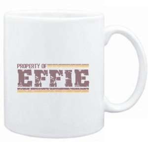  Mug White  Property of Effie   Vintage  Female Names 