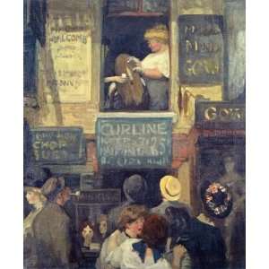 FRAMED oil paintings   John Sloan   24 x 30 inches   Hairdressers 